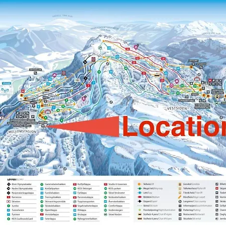 Cozy Apartment, Ski-in Ski-out At Appartement Kvitfjell